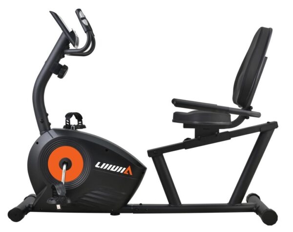 Magnetic Stationary Exercise Bike with Recumbent Seat